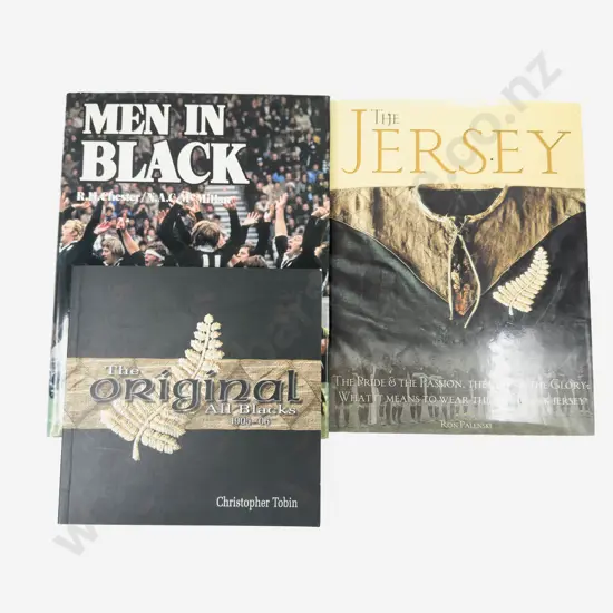 Three Assorted NZ Rugby Reference Books
