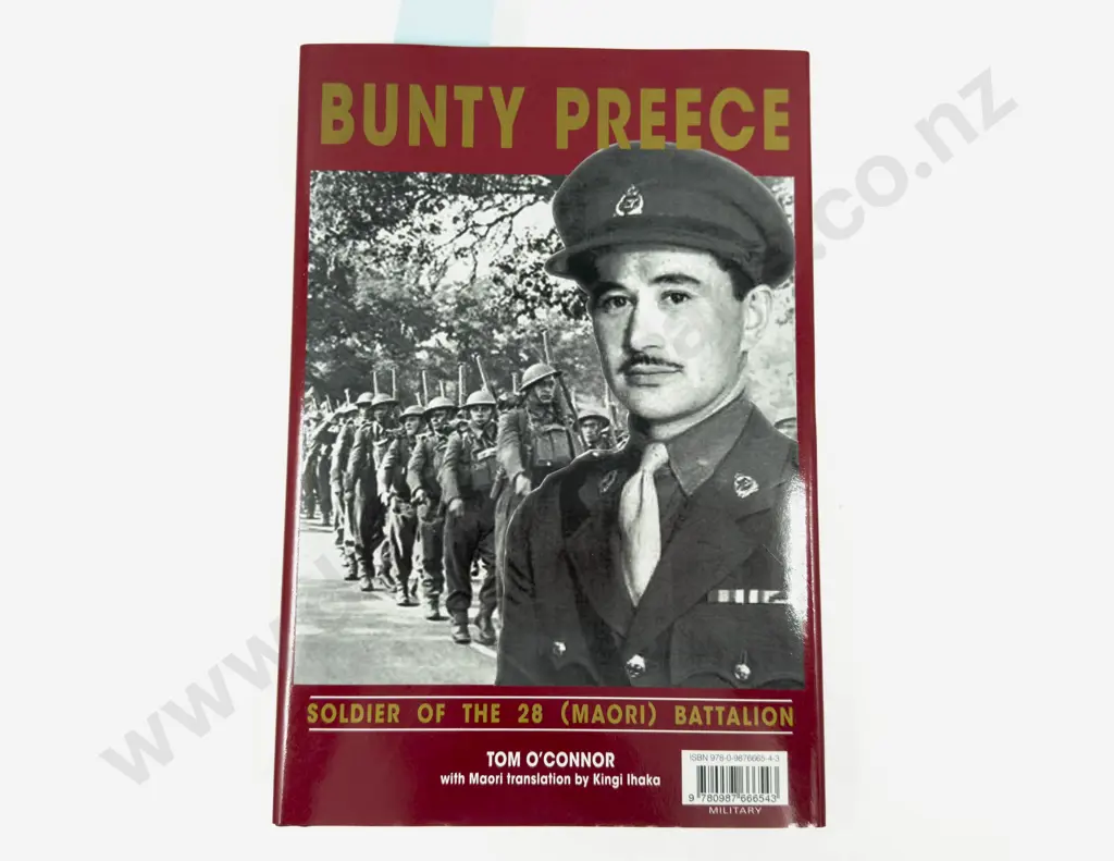 Bunty Preece Soldier Of The 28 (Maori) Battalion by Tom O'Connor Image 1++