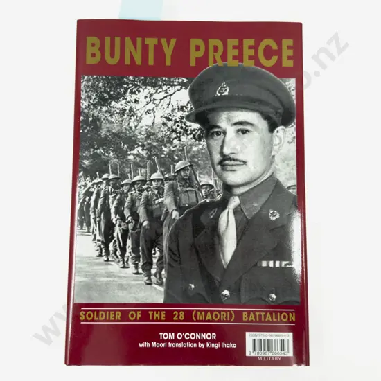 Bunty Preece Soldier Of The 28 (Maori) Battalion by Tom O'Connor