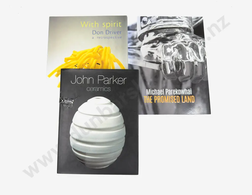 John Parker Ceramics & Two Other Art Reference Books Image 1++