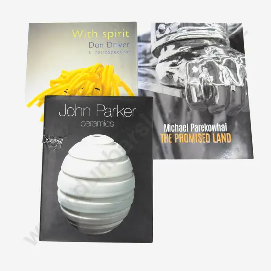 John Parker Ceramics & Two Other Art Reference Books