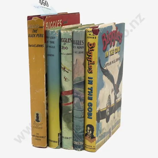 5 Biggles Books