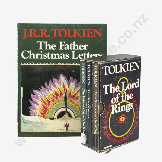 Boxed 3 Volume Lord Of The Rings Set & The Father Christmas Letters