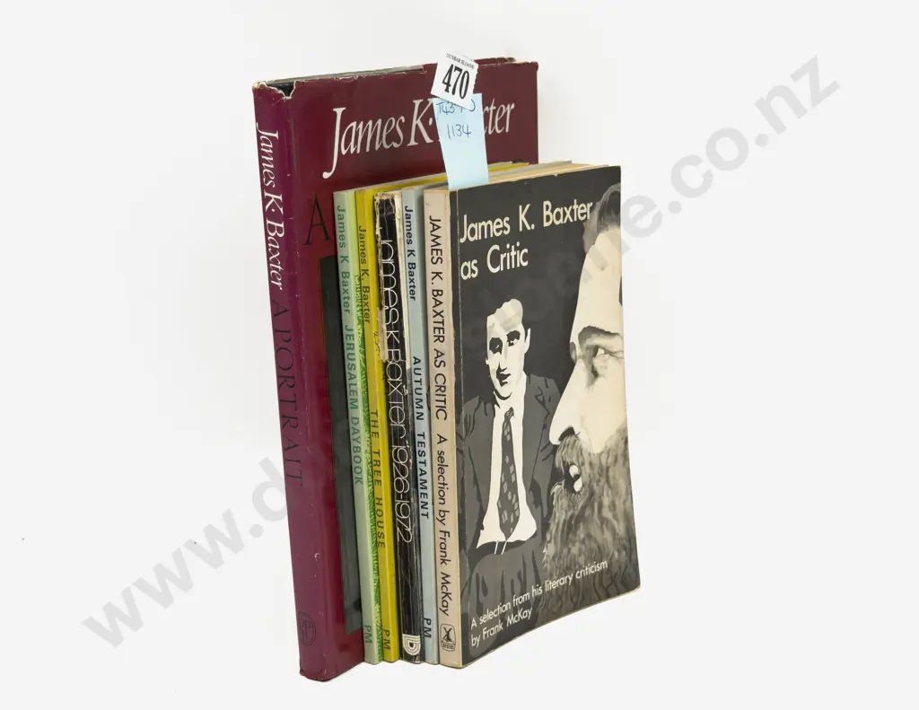 6 James K. Baxter Books Image 1++