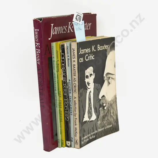 6 James K. Baxter Books