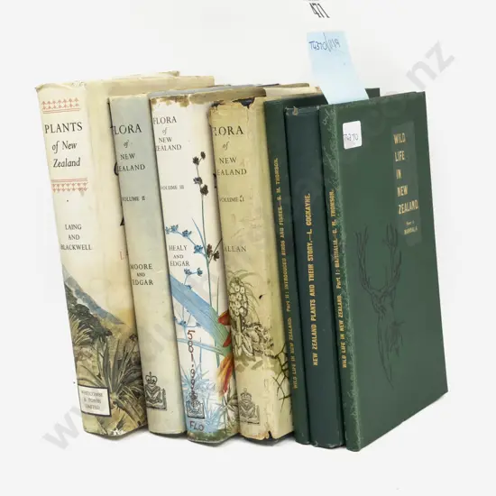 7 NZ Natural History Books