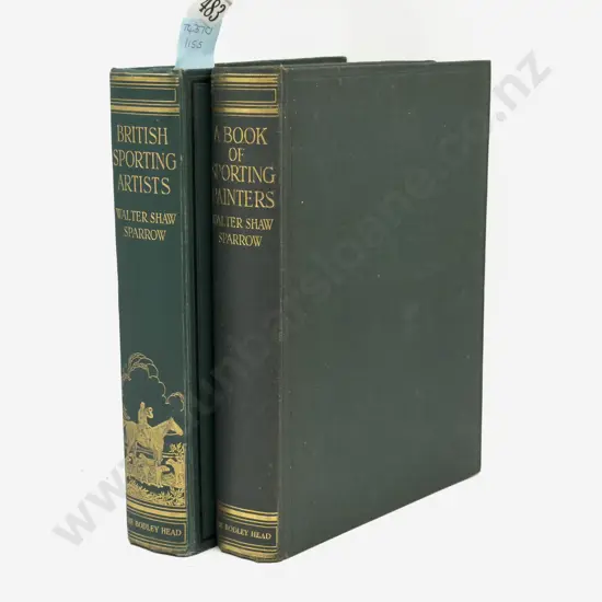 British Sporting Artists 1922 & A Book Of Sporting Painters 1931 (2)