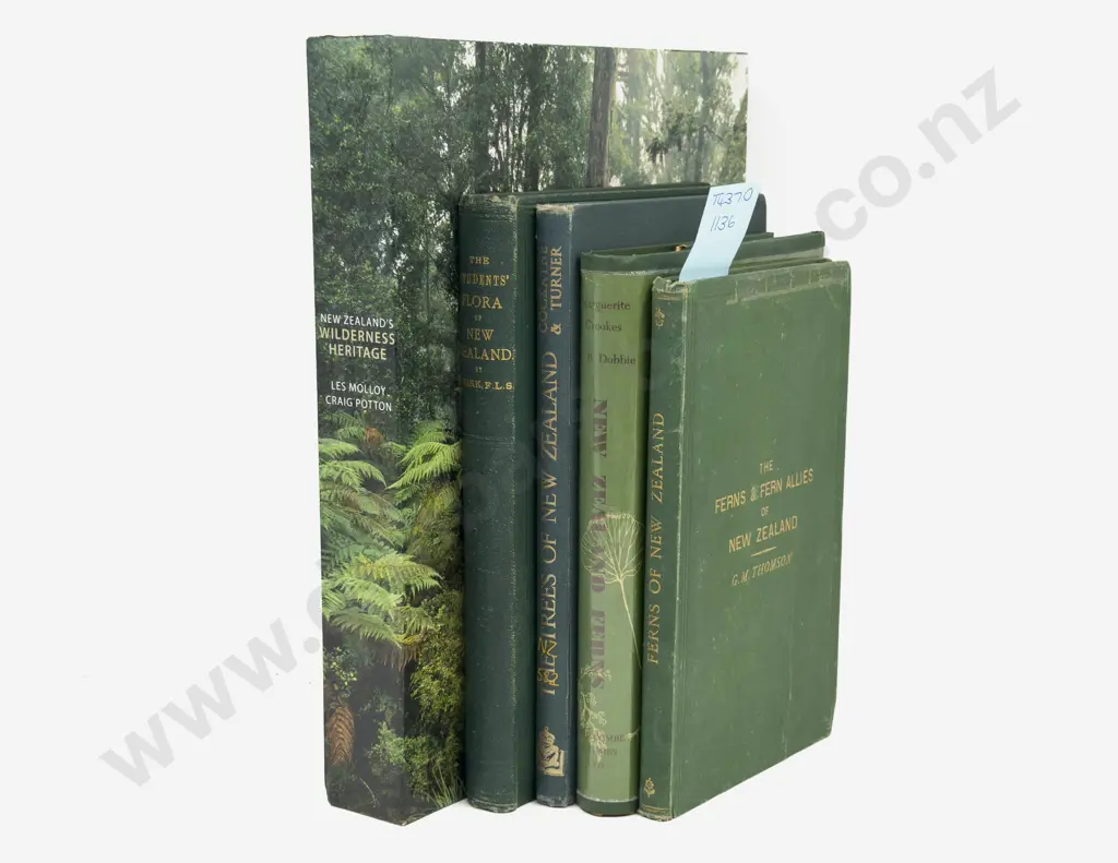 5 NZ Natural History Books Image 1++
