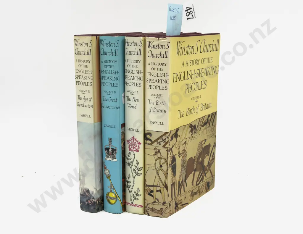 A History Of The English-Speaking Peoples by Winston S Churchill (4 Volumes) Image 1++