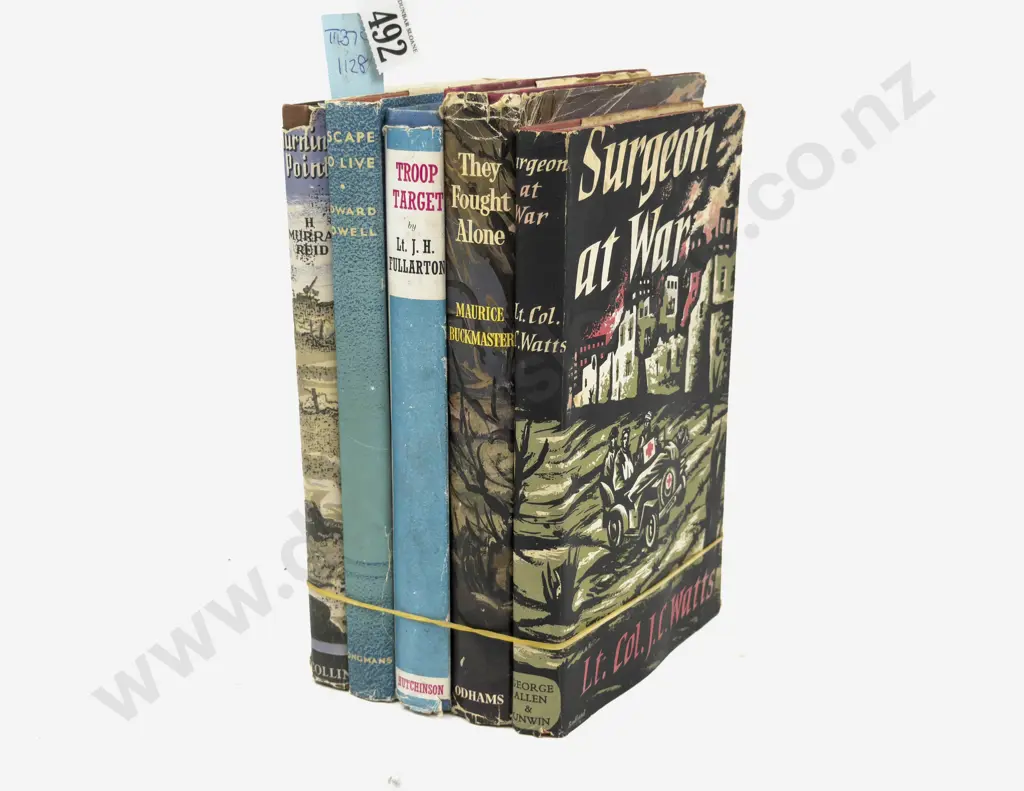 5 WWII Books Image 1++