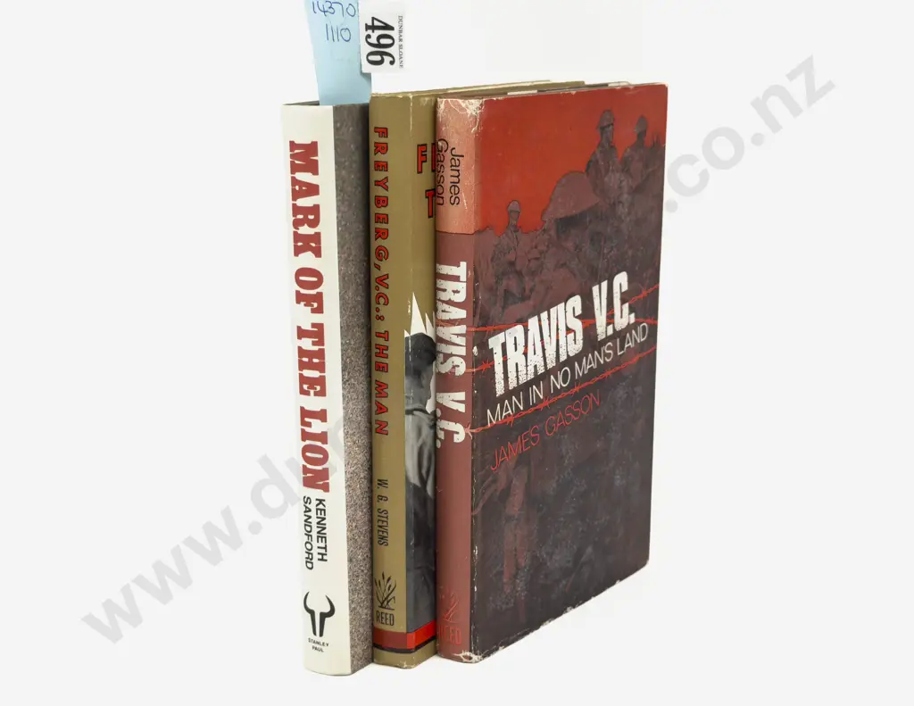 3 Books On New Zealand Victoria Cross Recipients Image 1++