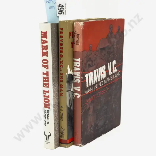 3 Books On New Zealand Victoria Cross Recipients