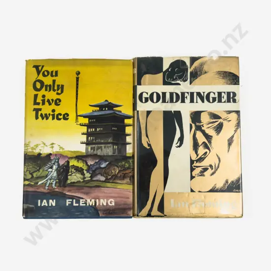 2 James Bond Book Club Published Novels