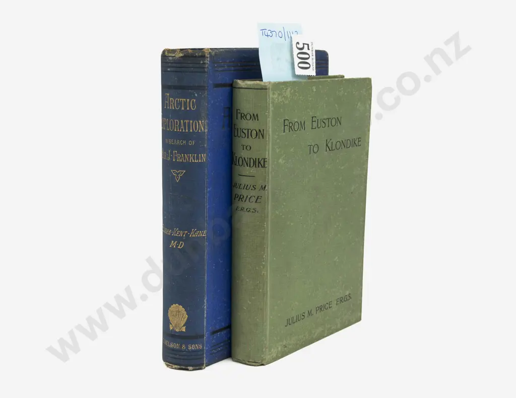 From Euston To Klondike by Julius M Price, 1898 & Arctic Volume Image 1++