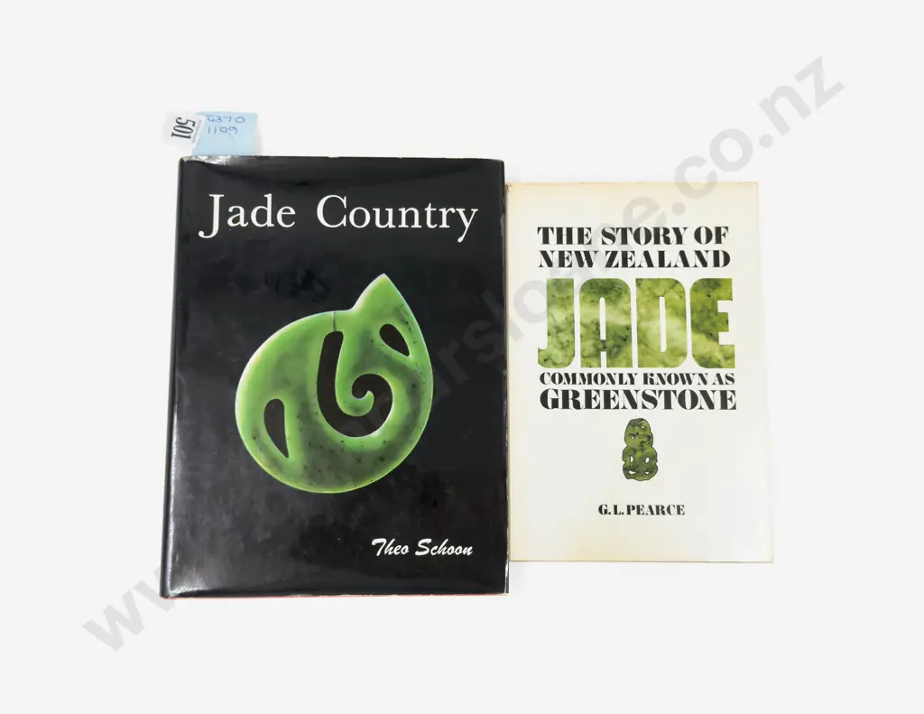 Two Books On New Zealand Jade Image 1++