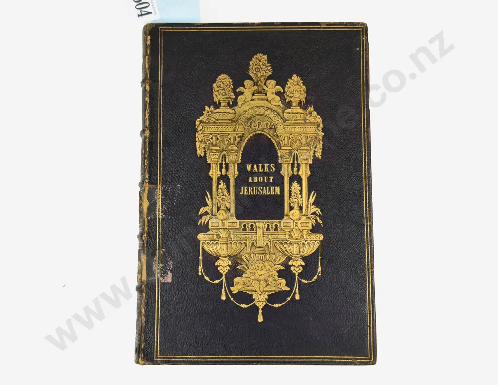 Walks About The City And Environs Of Jerusalem by W. H. Bartlett (c1850) Image 1++