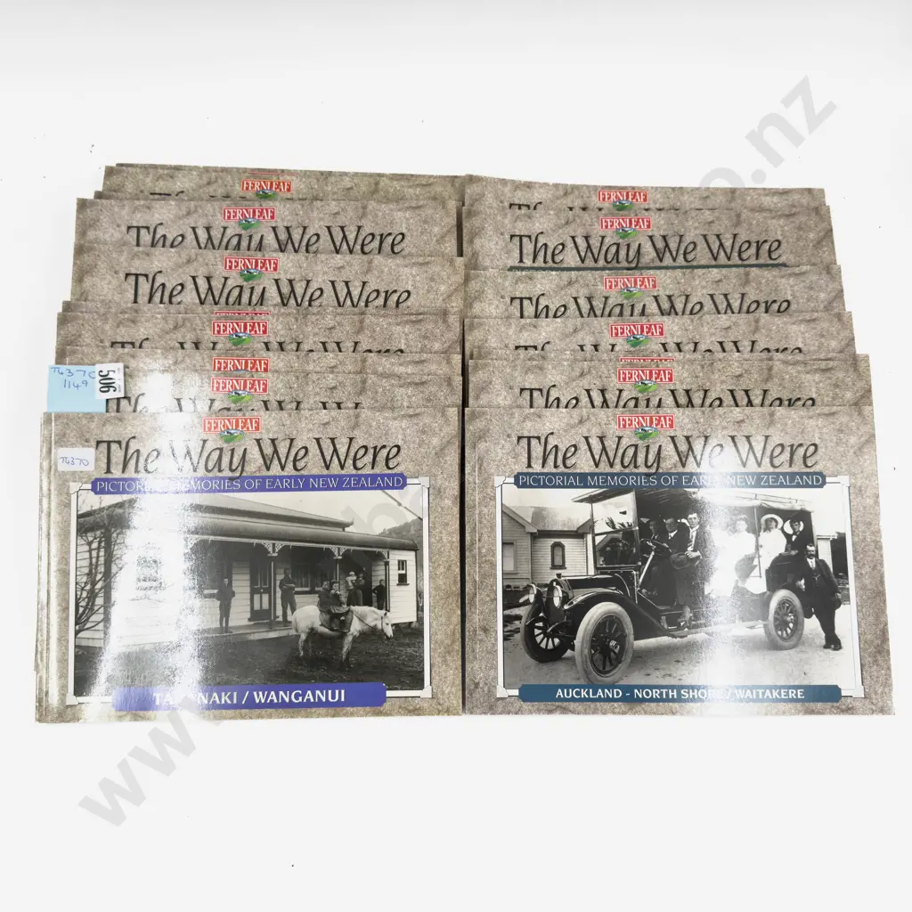17 Volumes Of The Way We Were, Pictorial Memories Of Early New Zealand Image 1++