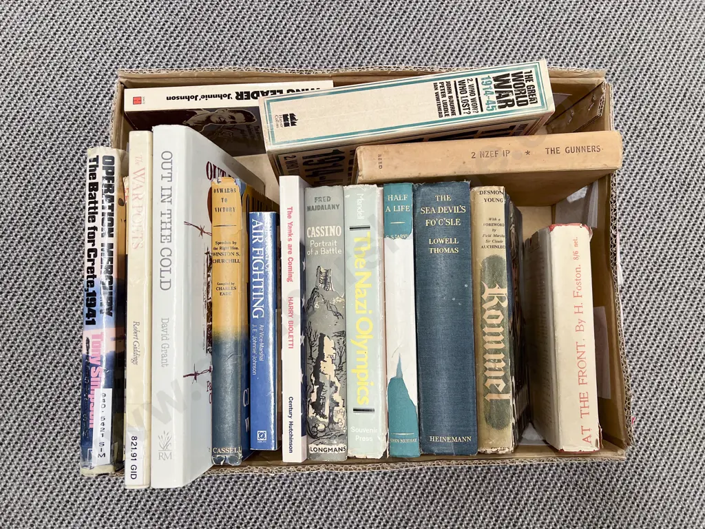 Box of Books World War II Image 1++