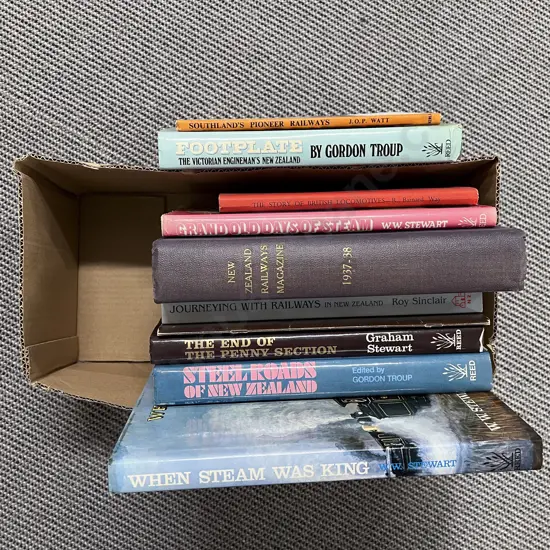 Box of Books on Railways