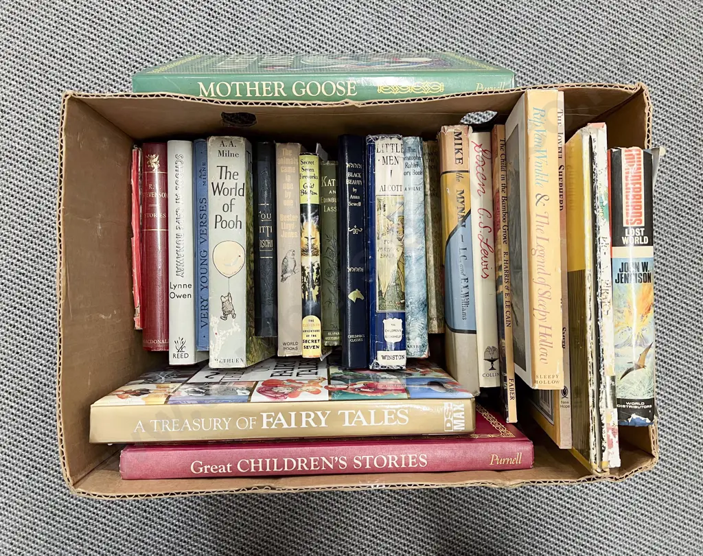 Box Children's Books incl Thunderbirds Image 1++