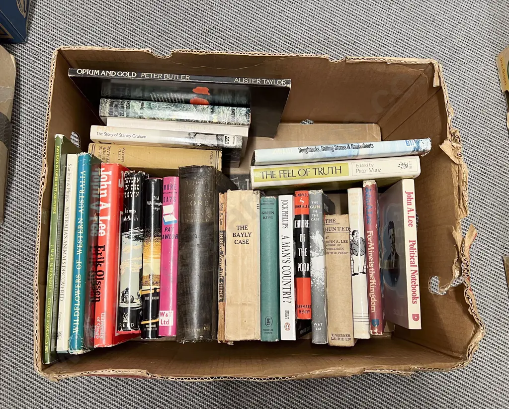 Box of NZ Books Regional etc Image 1++