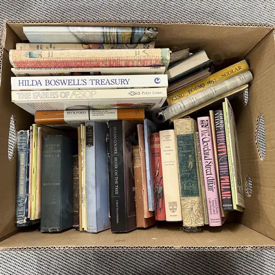 Box of Assorted Books