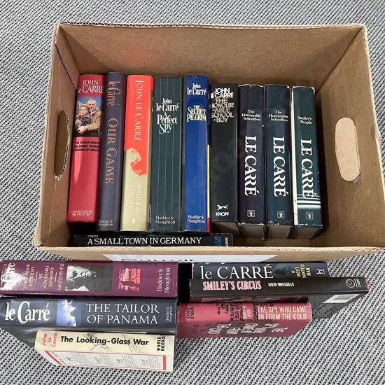 Box of John le Carre Books
