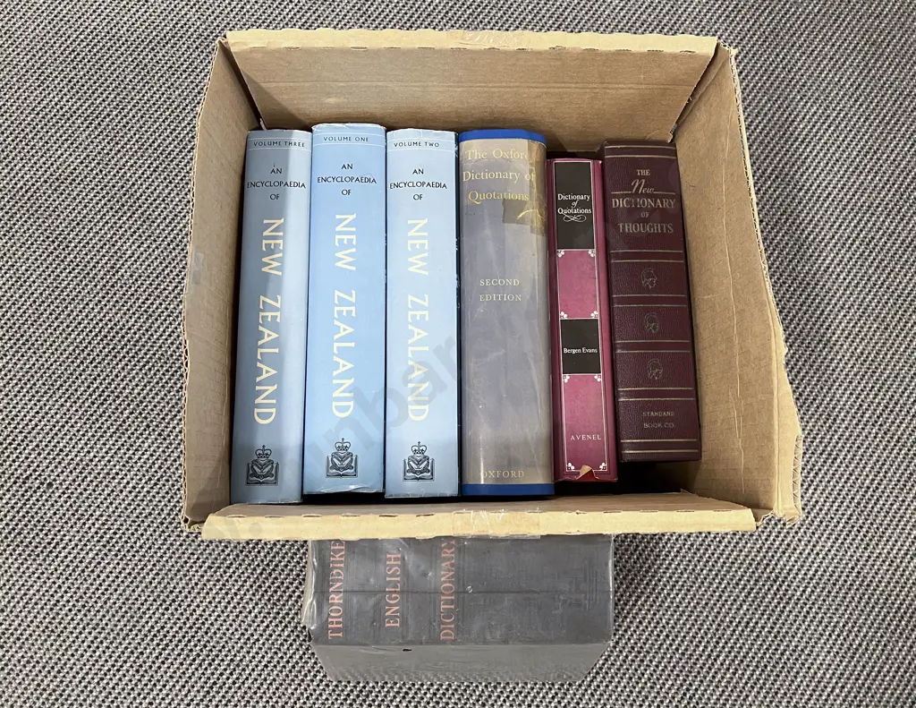 Box of Dictionaries Image 1++