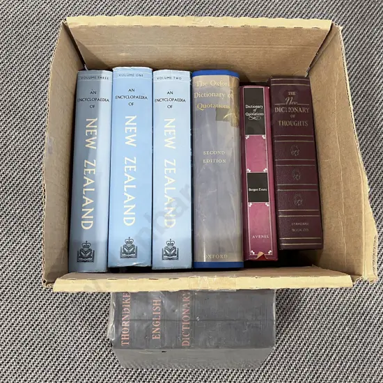 Box of Dictionaries