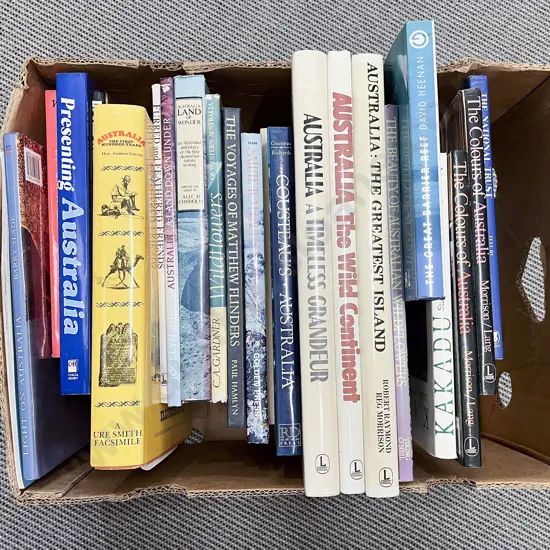 Box of Books on Australia