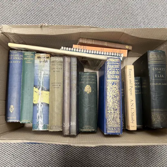 Box of Assorted Books