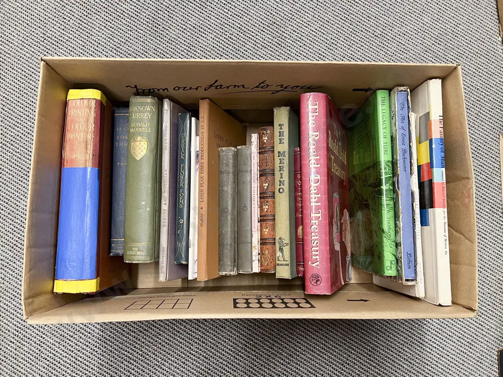 Box of Books on the Art of Albert Namatjira Roald Dahl etc Image 1++