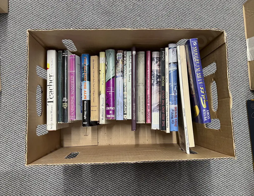 Box of Assorted Books Image 1++