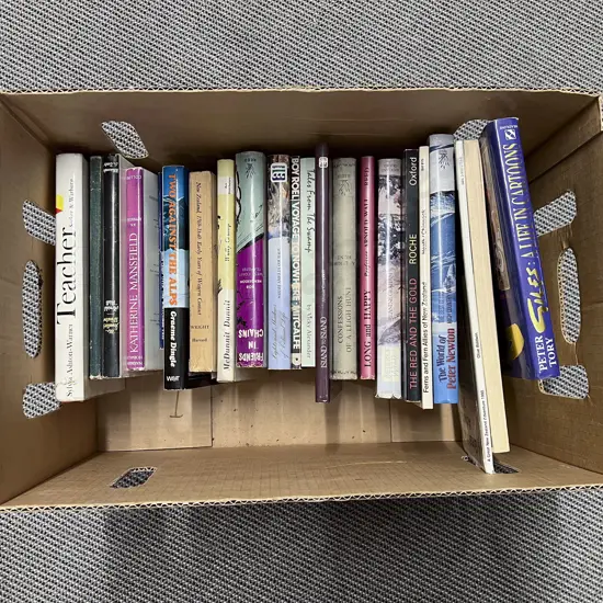 Box of Assorted Books