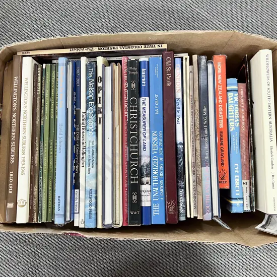 Box of Books on Wellington Suburbs Christchurch etc