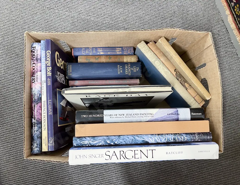 Box of Books on Art etc Image 1++