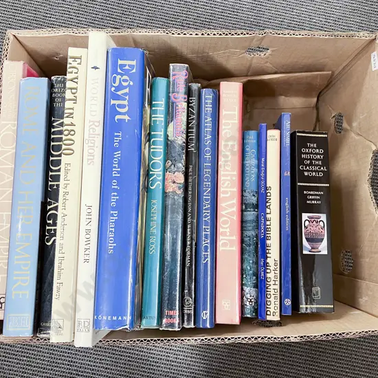 Box of Books on Egypt Civilisation etc