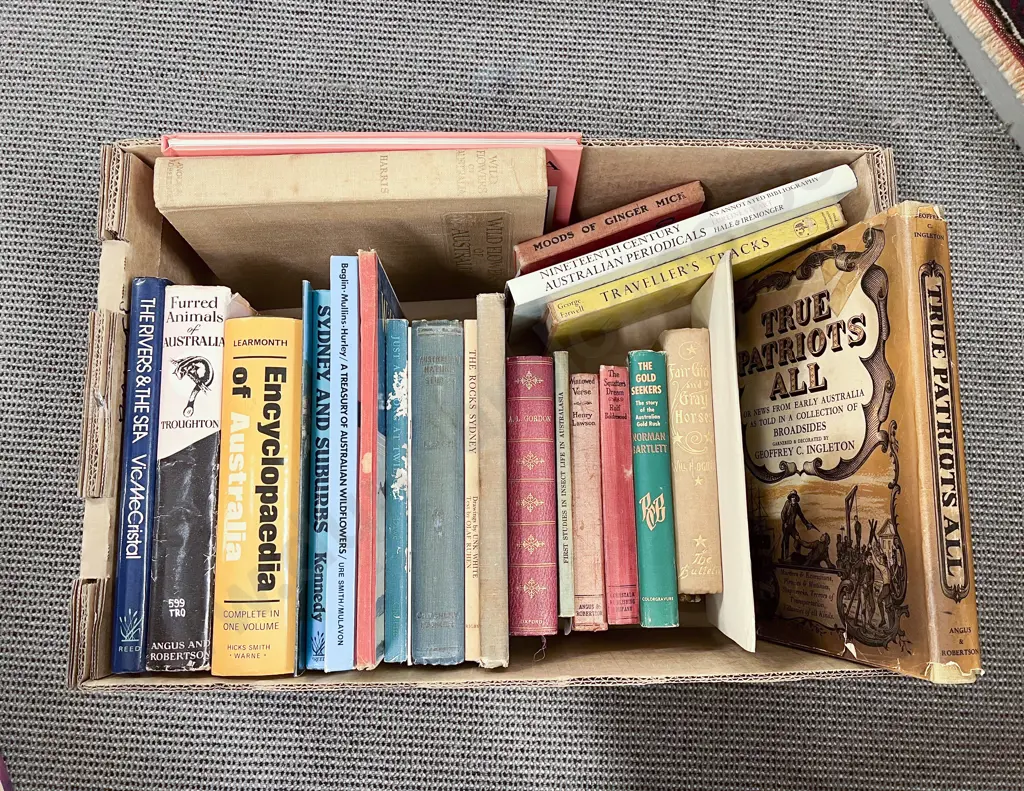 Box of Books on Australia Image 1++