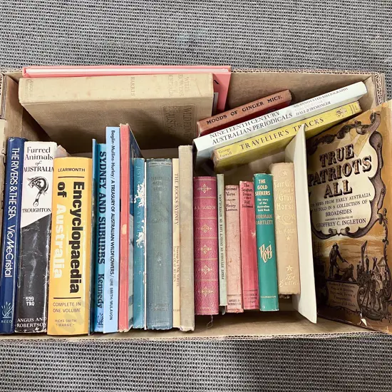Box of Books on Australia