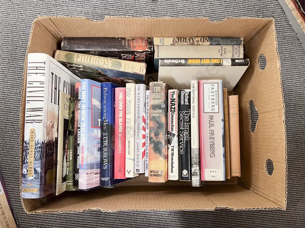 Box of War Books Image 1++