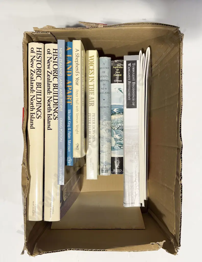 Box of Assorted NZ Related Volumes Image 1++