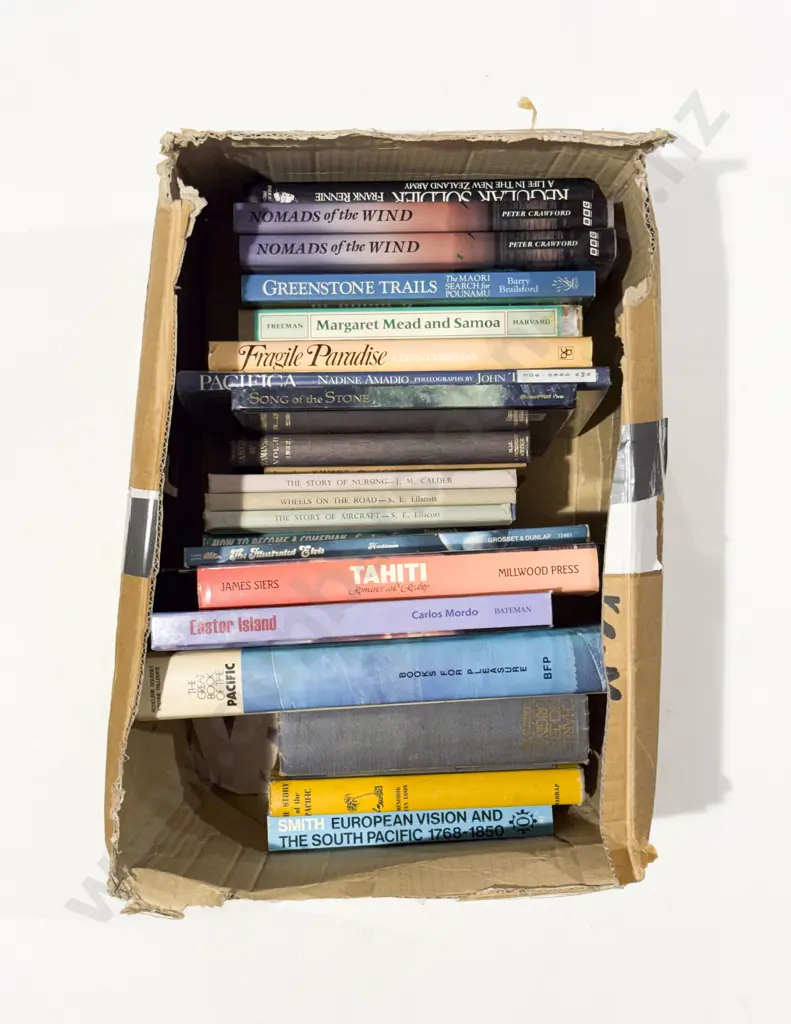 Box of Assorted Books Image 1++