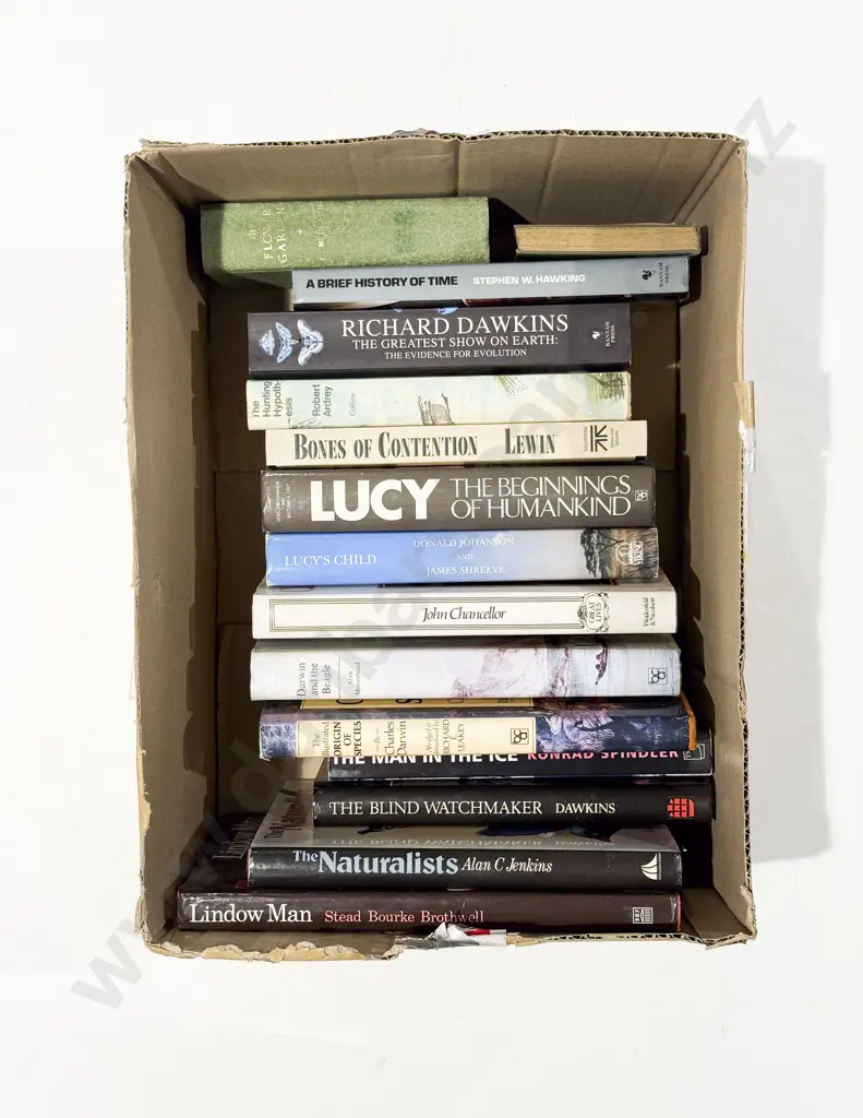 Box of Assorted Books Image 1++