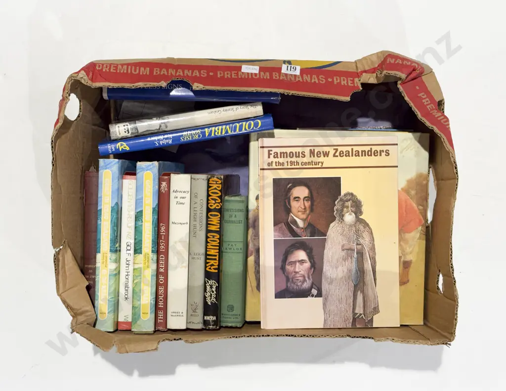 Box of Assorted Books Image 1++