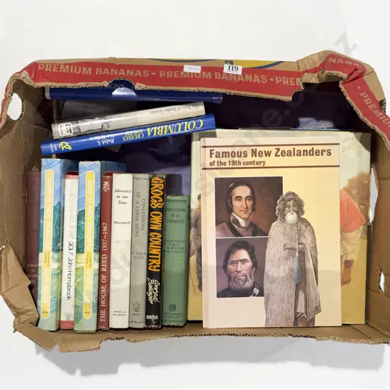 Box of Assorted Books