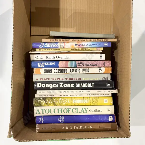 Box Qty of Assorted Books