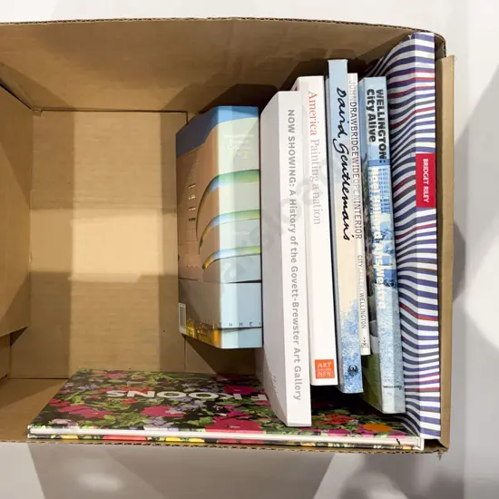 Box Qty of Assorted Art Reference