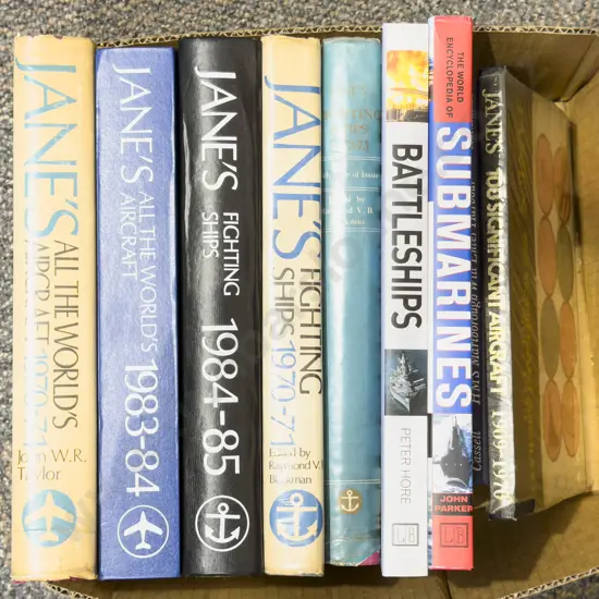 Qty of Janes Fighting Ships & Other Volumes