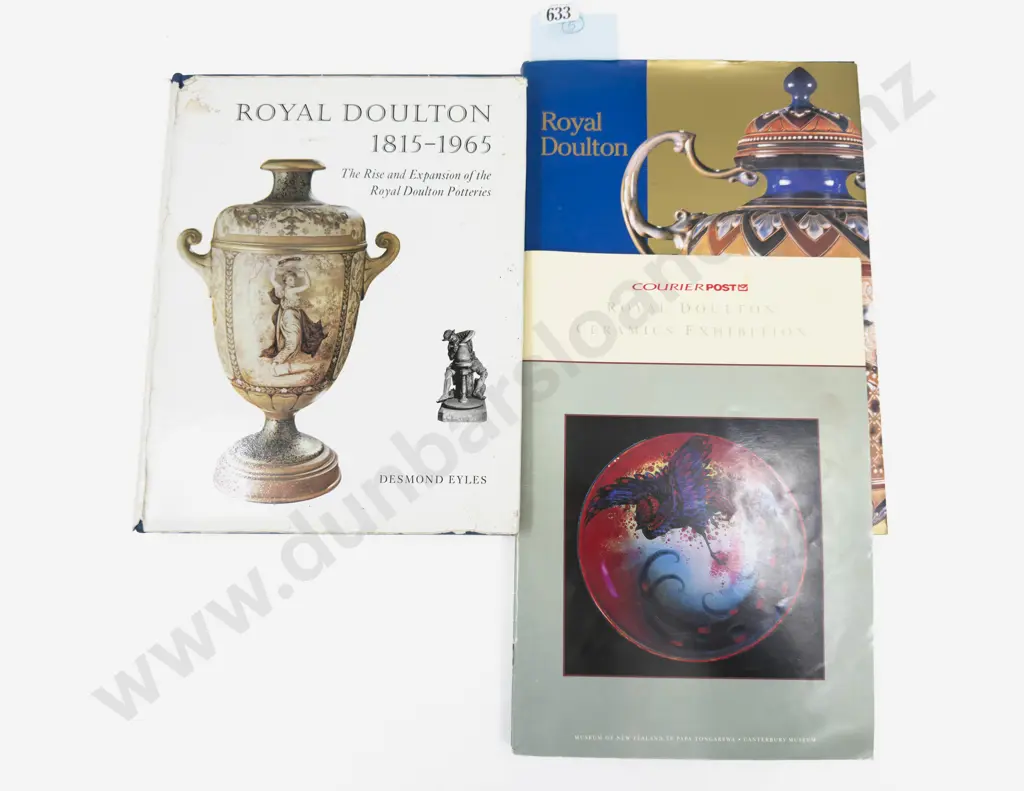 Two Royal Doulton Reference Volumes Image 1++