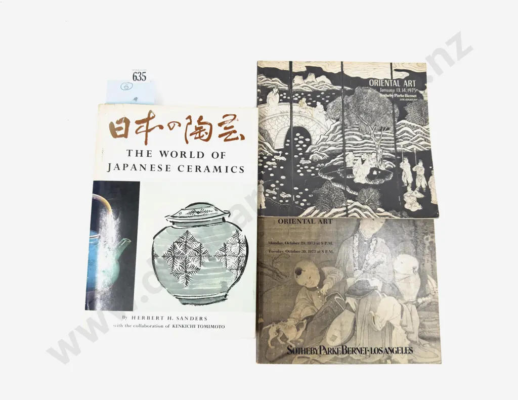 Japanese Ceramic Reference & Two Others Image 1++